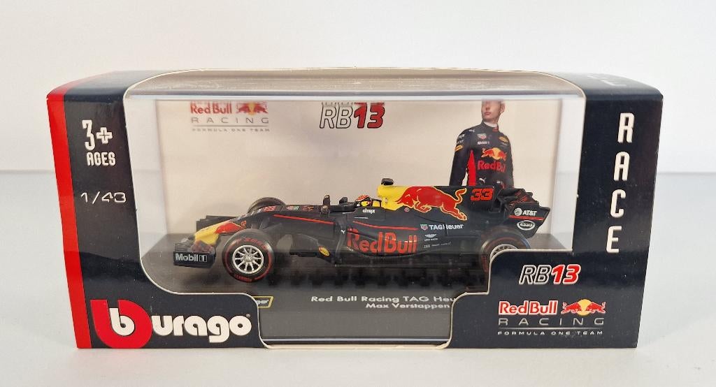 Max Verstappen modelauto 1:43, Ophalen of Verzenden, Nieuw, Auto, Overige merken