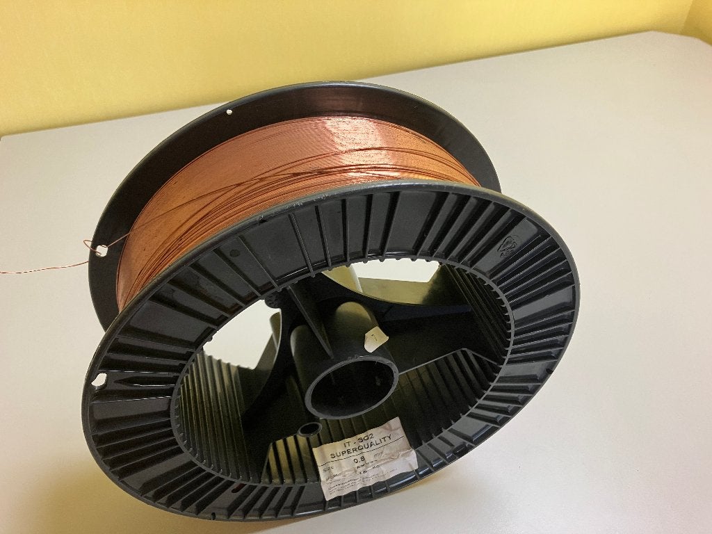 Een rol lasdraad 12 kg voor MIG/MAG, Ophalen of Verzenden, Zo goed als nieuw, Minder dan 150 ampère, Overige typen