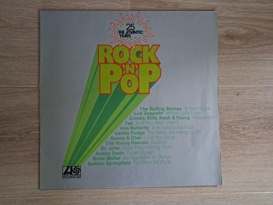 Rock 'n' Pop - 25 The Atlantic Years (LP), LP, Gebruikt, Ophalen of Verzenden, 12 inch