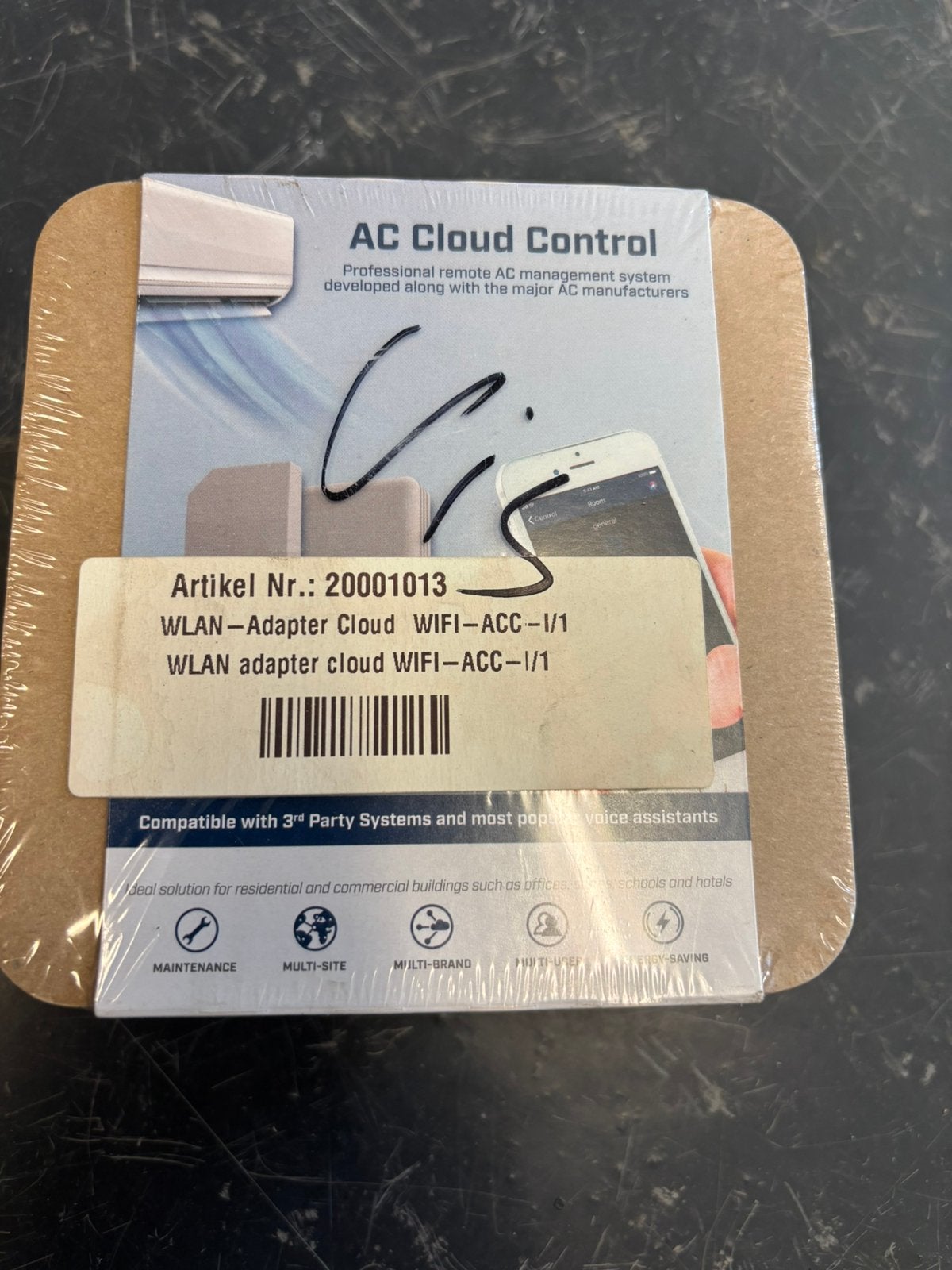 Intesis Airco wifi module  Mitsubishi daikin enz, Ophalen, 3 snelheden of meer, Zo goed als nieuw, 100 m³ of groter