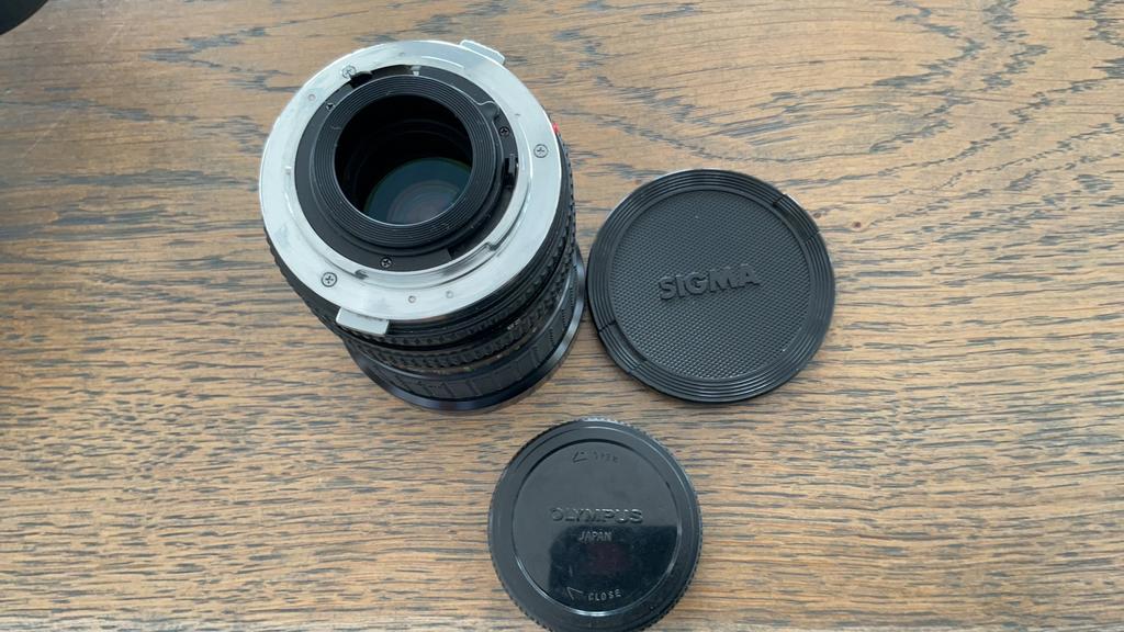 Sigma zoomlens, Ophalen, Zo goed als nieuw