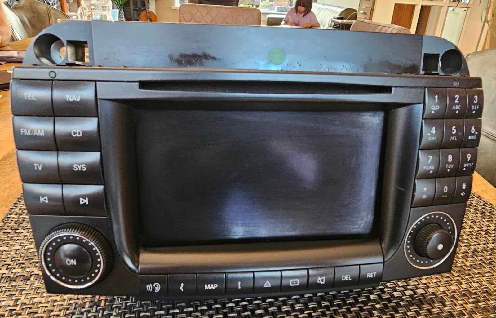 Originele Mercedes-Benz COMAND APS W220 / C215 – werkend, Ophalen of Verzenden, Gebruikt
