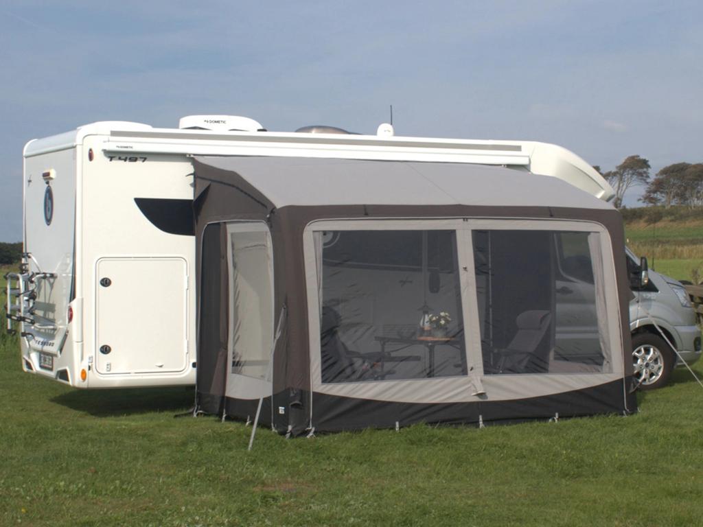 Telta Pure 330 camper & caravanvoortent, Ophalen of Verzenden, Zo goed als nieuw
