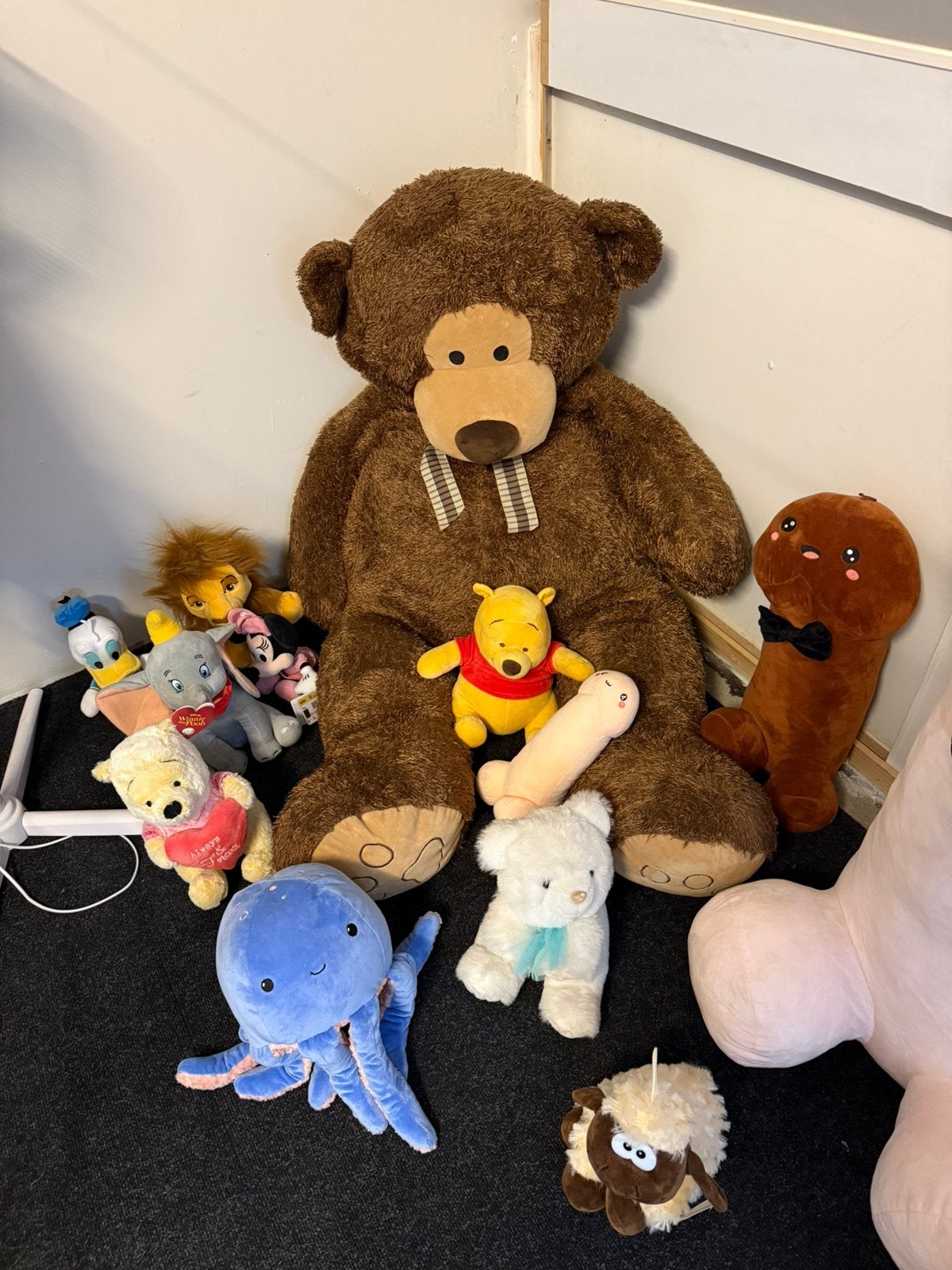 Diverse knuffels, Ophalen of Verzenden, Zo goed als nieuw, Stoffen beer, Overige merken