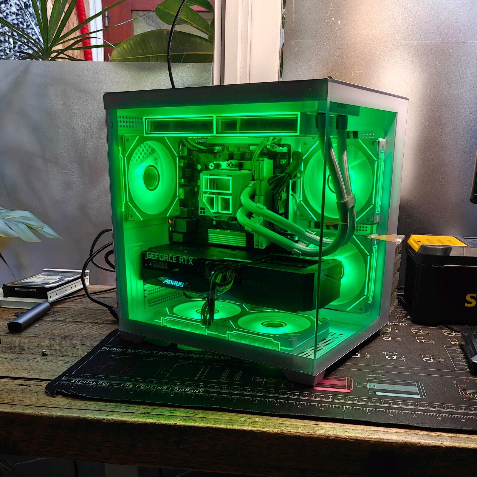 RTX 3060 Ti AORUS Game PC | i7 11700F | 32GB RGB, 32 GB, Zelf gebouwde pc, Ophalen of Verzenden, Zo goed als nieuw