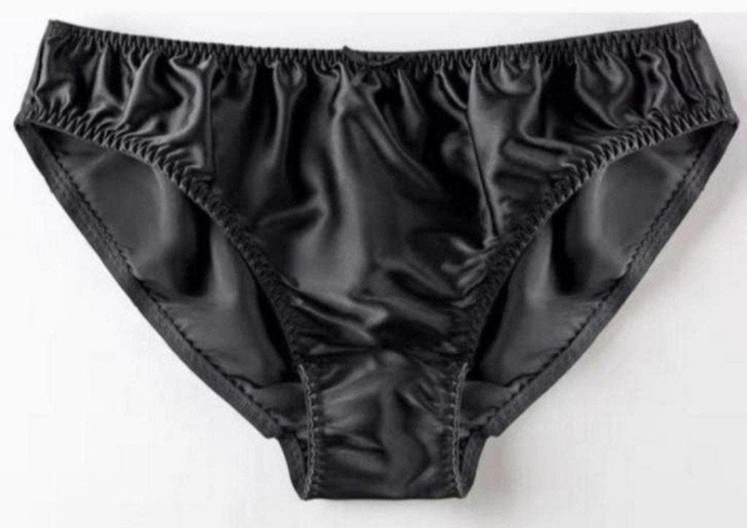 Mooie zijden slipjes, tm 2XL, Verzenden, Zwart, Body of Korset