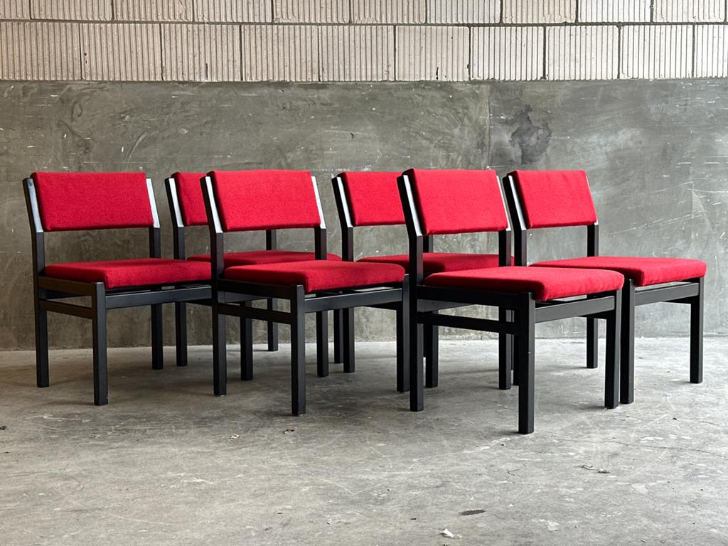 Set van 6 vintage stoelen - Cees Braakman Pastoe ’60, Ophalen