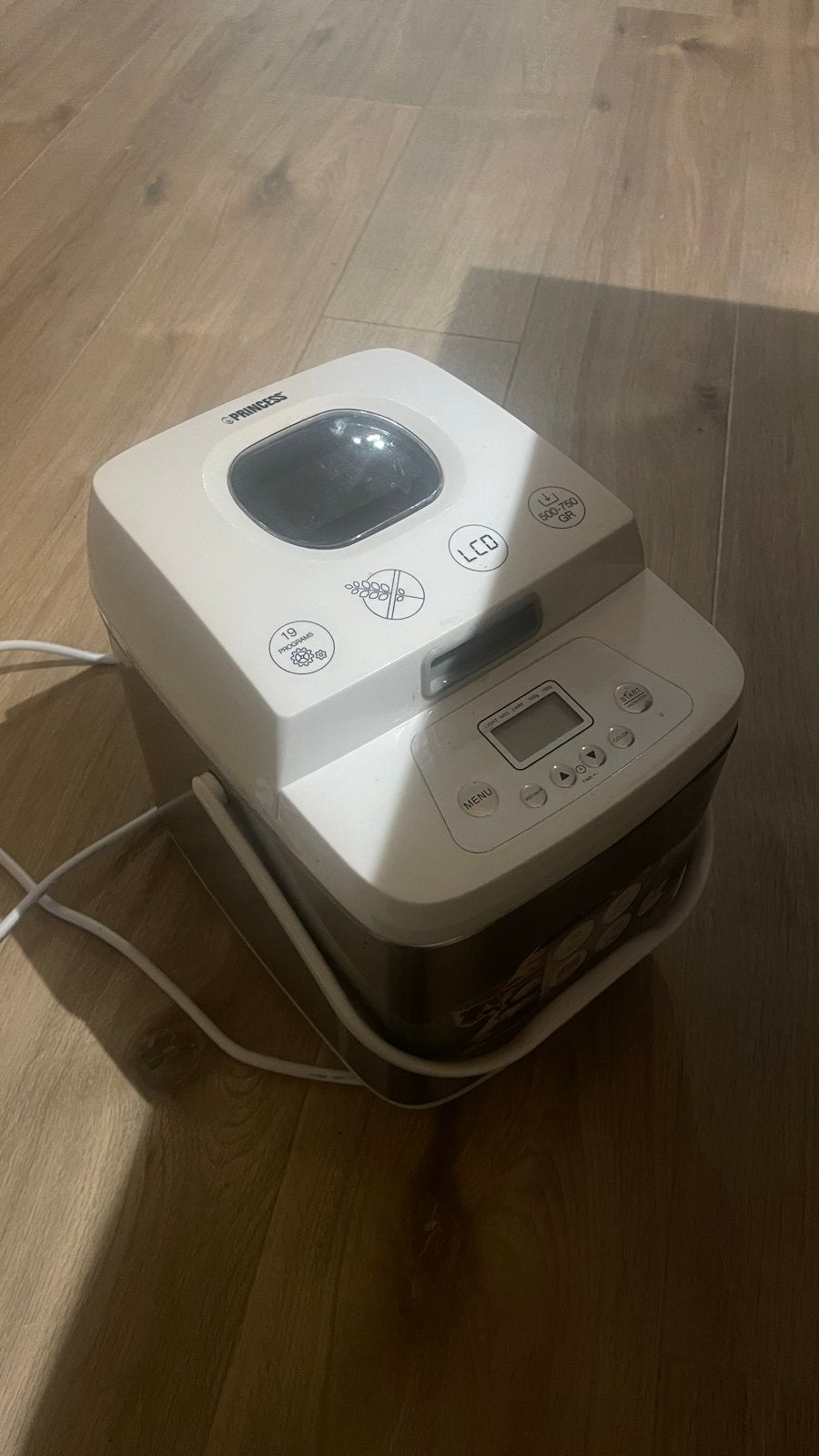 Princess Broodbakmachine - Gebruikt, Witgoed en Apparatuur, Gebruikt, 800 tot 1200 gram deeg, Kijkvenster, Ophalen