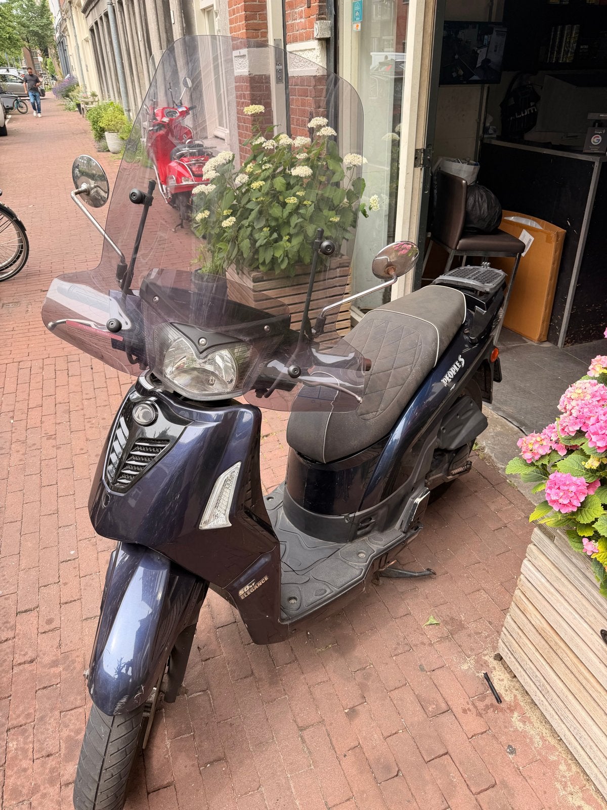 Kymco People S 2018 Bromscooter 45 km/u - Start en rijdt goe, Ophalen, Gebruikt, Maximaal 45 km/u, People S