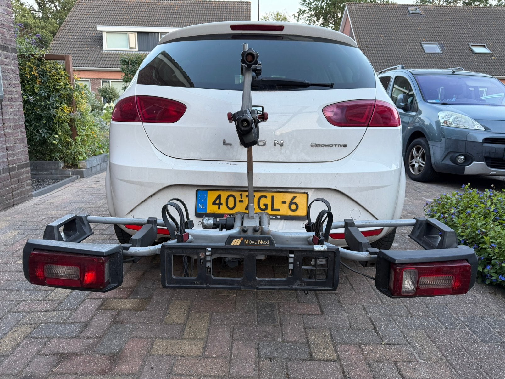 MovaNext fietsendrager voor 2 electrische fietsen, Ophalen, Gebruikt, 2 fietsen, Trekhaakdrager