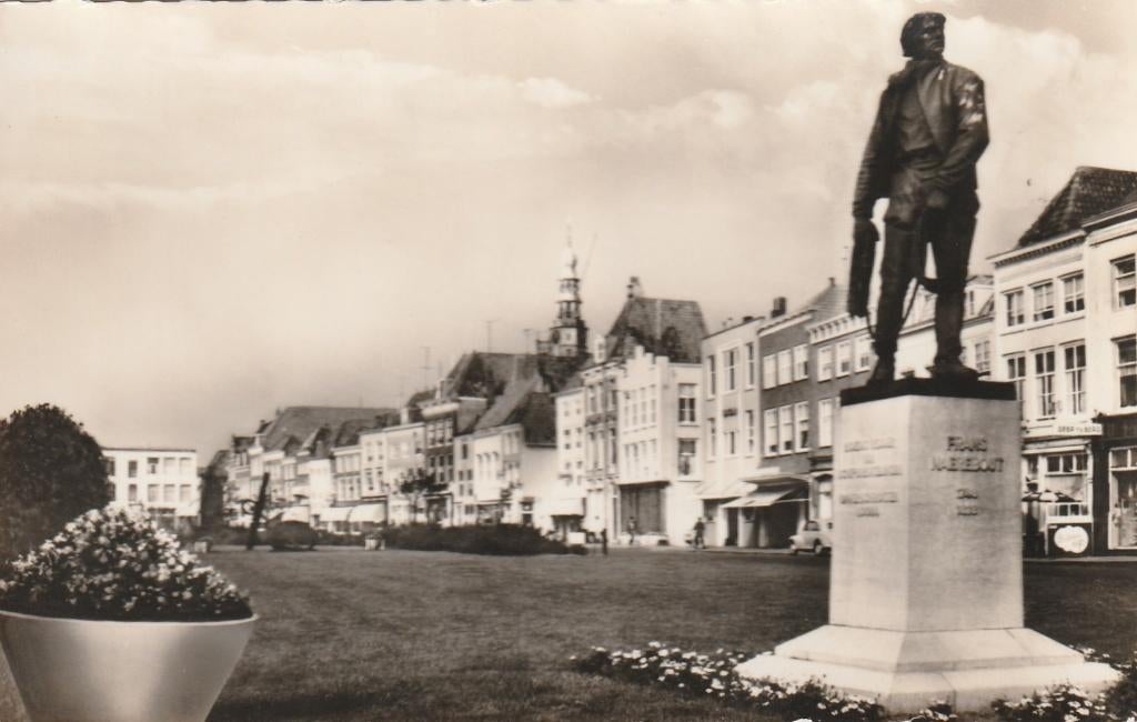 VLISSINGEN Standbeeld Frans Naerebout, Verzenden, 1960 tot 1980, Ongelopen, Zeeland