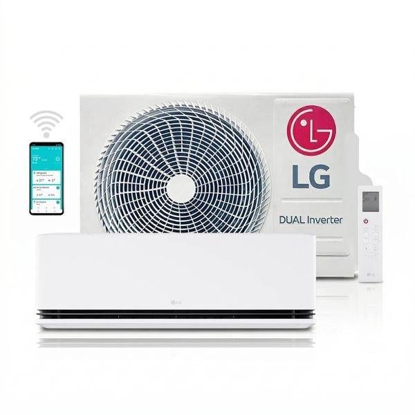 AANBIEDING LG Dualcool AI AIR Special Smart Inverter 3,5 kW, Koelen en Ontvochtigen, Timer, Nieuw, 3 snelheden of meer