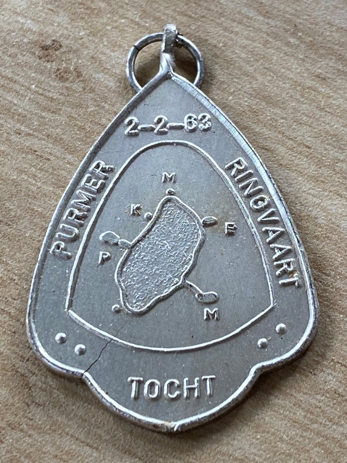 Medailles schaatsen Purmer Rinvaart tocht 1963, Ophalen of Verzenden, Overige materialen