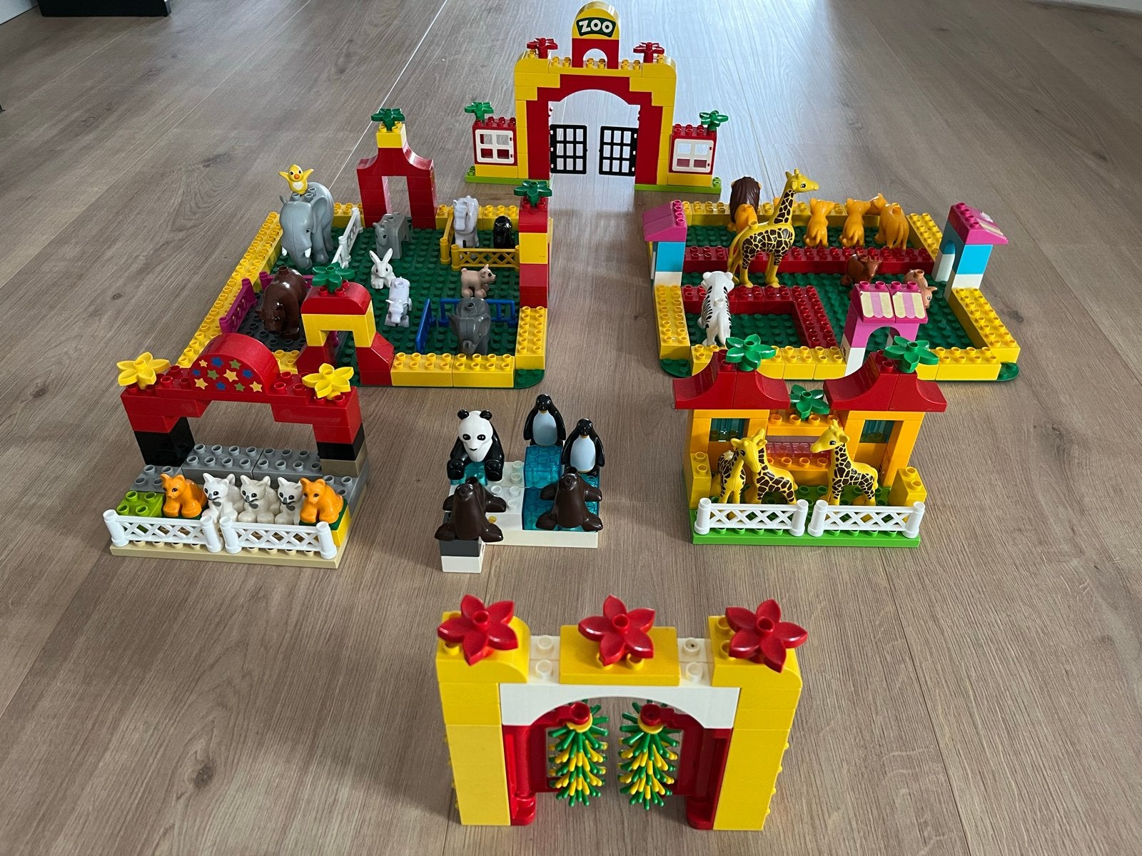 Grote Duplo dierentuin set met veel dieren, Ophalen, Gebruikt, Overige merken