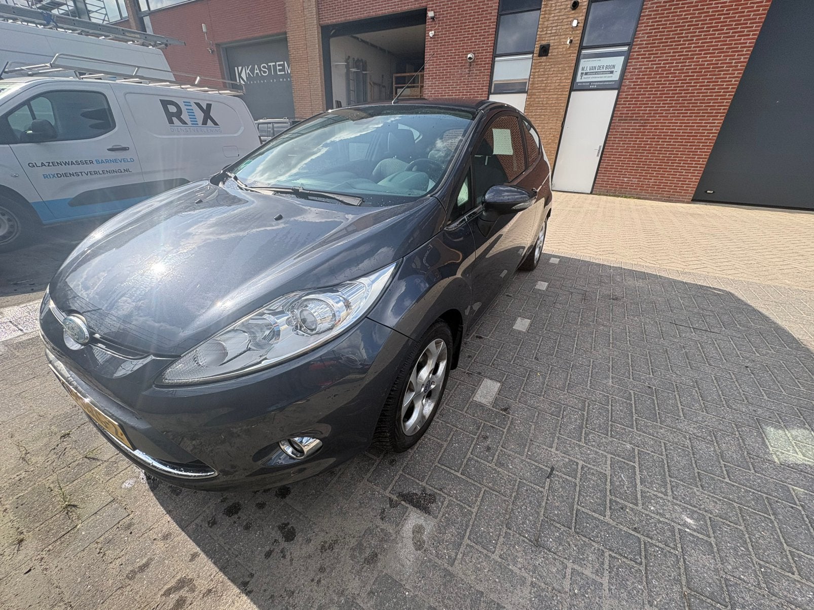 Ford Fiësta 1.25 44KW 3DR 2009 Grijs, Auto's, Ford, Particulier, Fiësta, Benzine, B, Hatchback, Handgeschakeld, Origineel Nederlands
