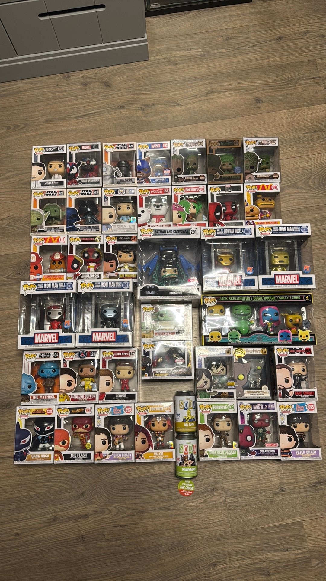 40 Funko Pops in goede staat - Marvel, DC, Disney, Fortnite, Ophalen of Verzenden, Zo goed als nieuw