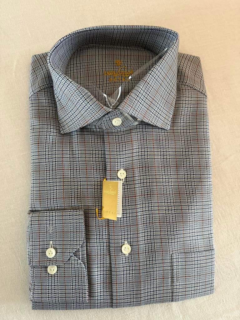 Van Laack shirt, handgemaakt. Blauw. Nagelnieuw, Kleding | Heren, Verzenden, Nieuw, Blauw, Halswijdte 39/40 (M)