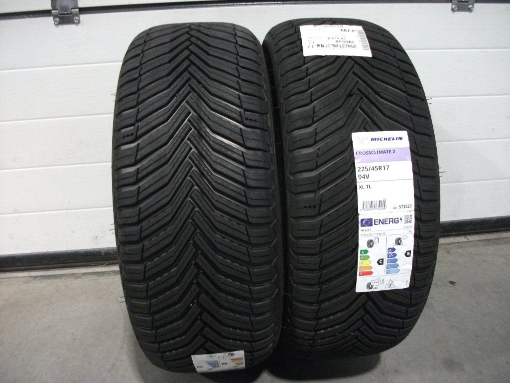 2 x 225/45 17" michelin all-seasonbanden 2 x nieuw!!, Ophalen, Banden en Velgen, Nieuw, 17 inch