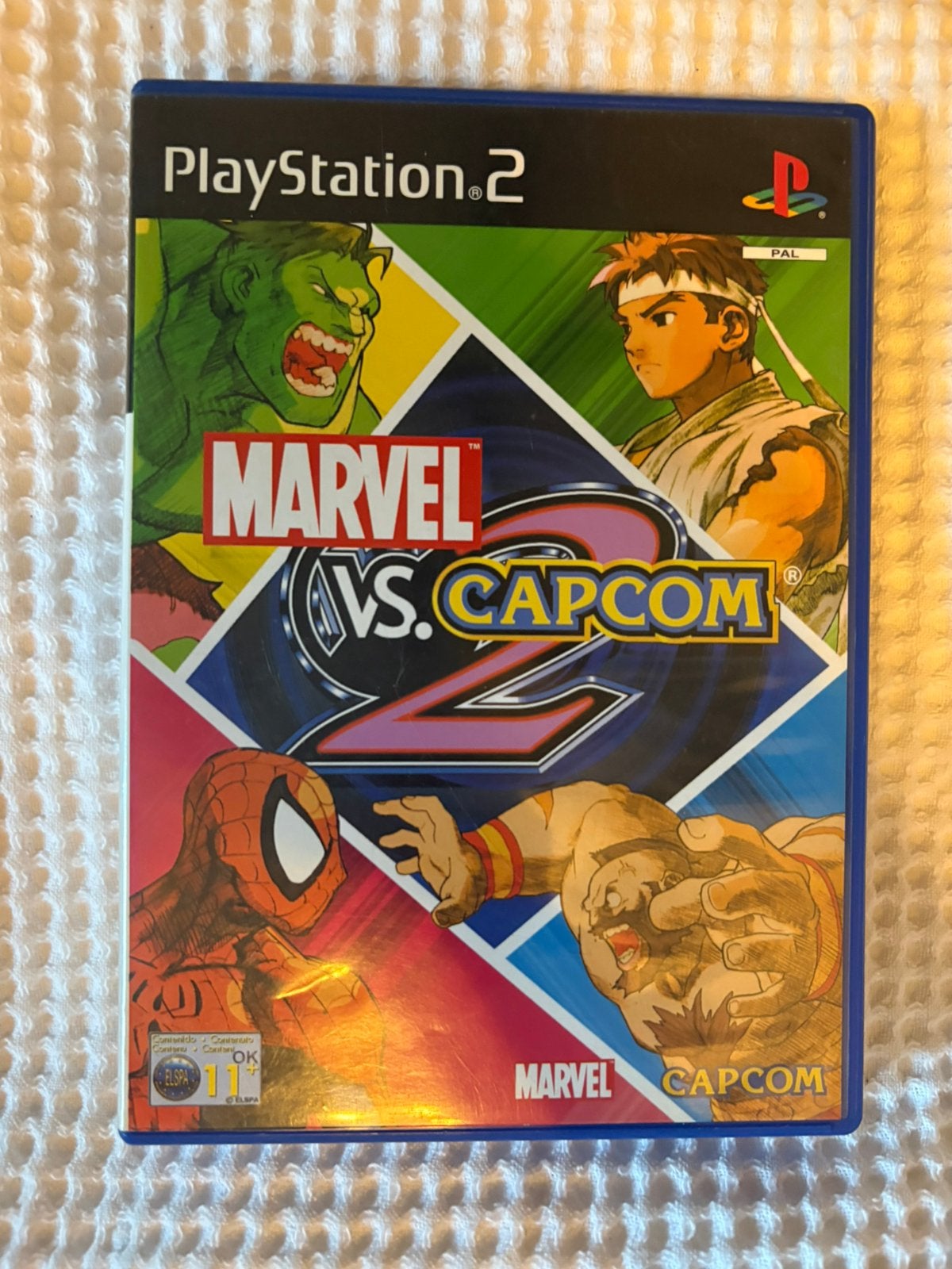 Marvel vs capcom 2 Pal, Vechten, 2 spelers, Ophalen of Verzenden, Zo goed als nieuw