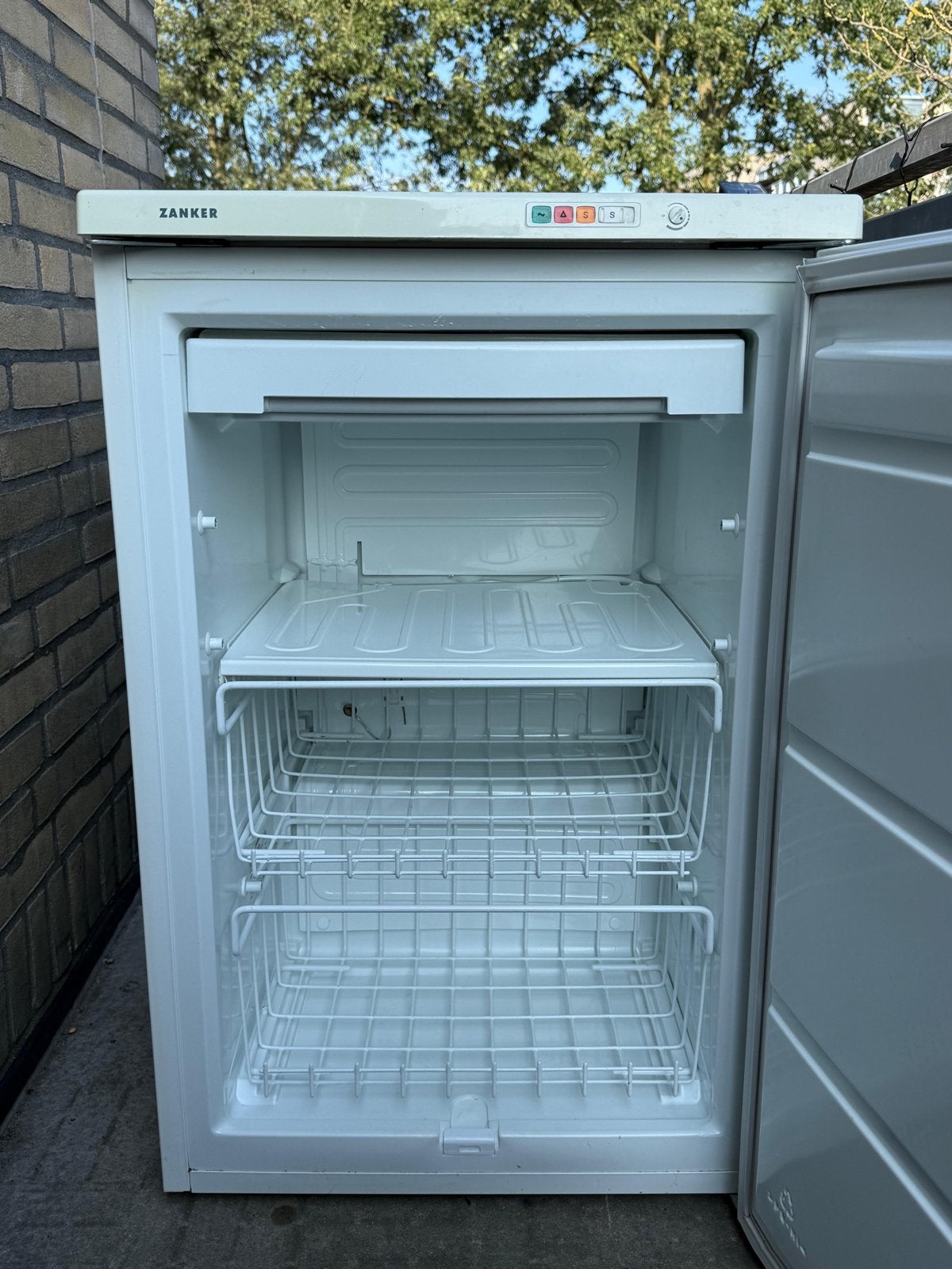 Zanker Vrieskast ZKF 120 B, Gebruikt, Minder dan 60 cm, Ophalen of Verzenden, Vrijstaand