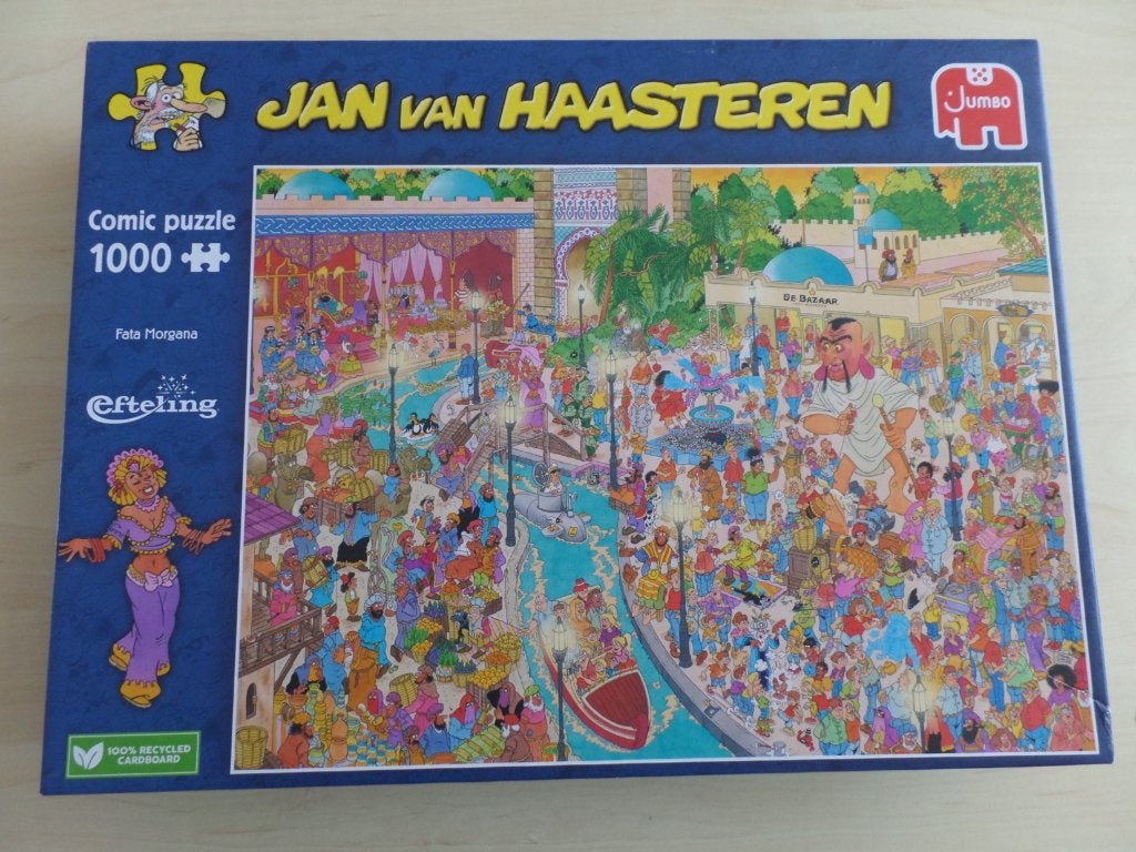 Legpuzzel Jan van Haasteren, Ophalen of Verzenden, 500 t/m 1500 stukjes, Zo goed als nieuw, Legpuzzel