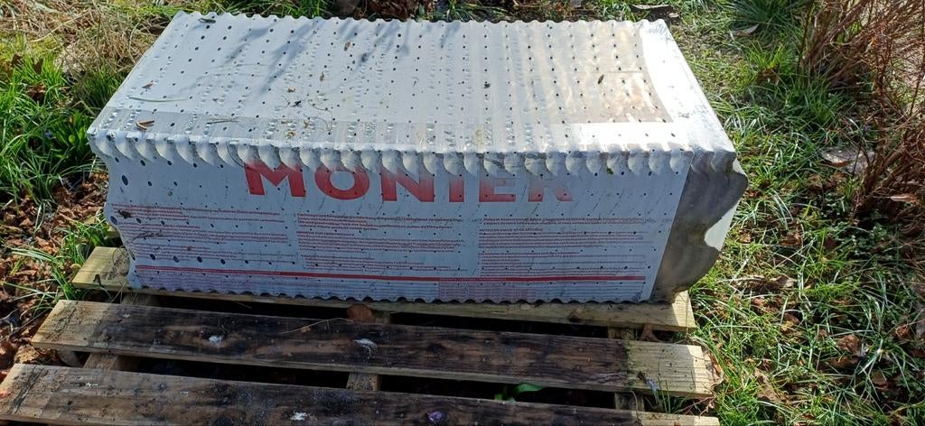 Dakpannen Monier Novo+ Antraciet 32 stuks (nieuw), Ophalen, Steen of Klei, Nieuw, Minder dan 5 m²