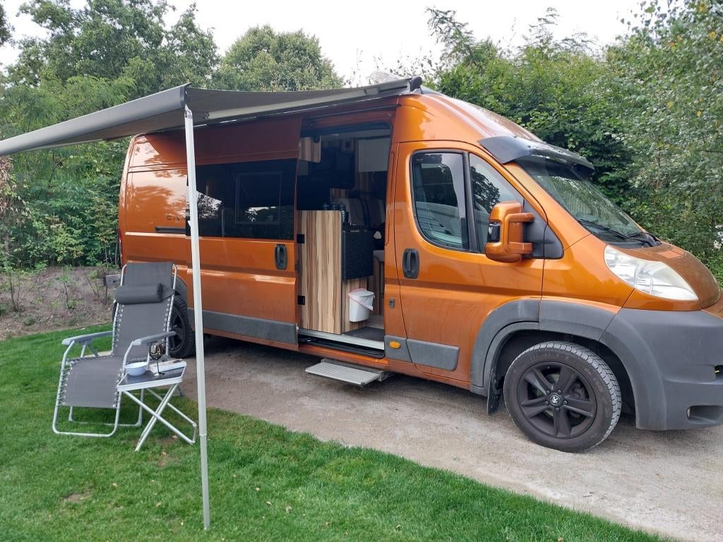 Peugeot Boxer 3.0 - voor off grid reisplezier, Caravans en Kamperen, Campers, Overige merken, Chemisch toilet, Buscamper of Camperbus