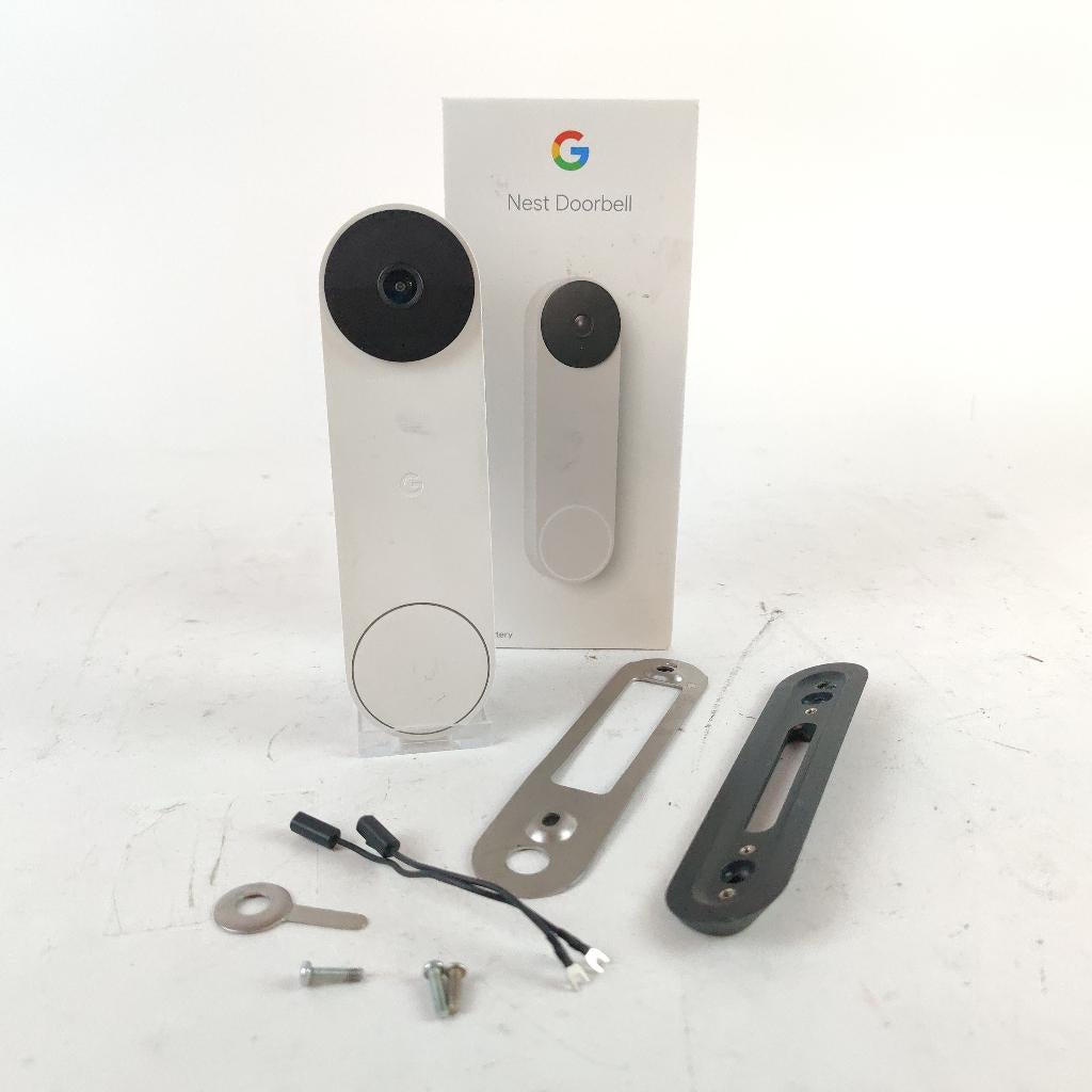 Google Nest Deurbel op accu || Nu voor maar € 39.99, Huis en Inrichting, Deurbellen, Gebruikt, Ophalen of Verzenden, X, X