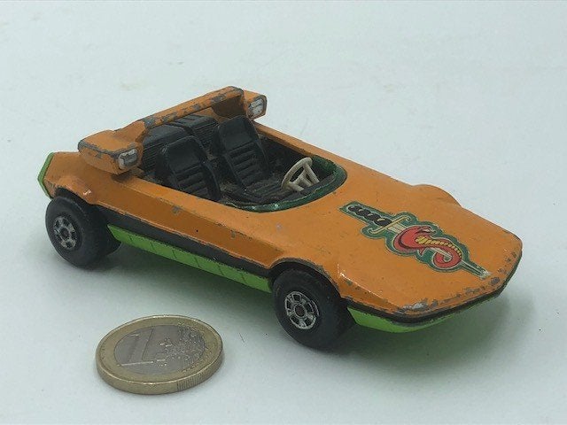 Bertone Runabout Oranje, Matchbox SpeedKings by Lesney, Ophalen of Verzenden, Gebruikt, Auto, Matchbox