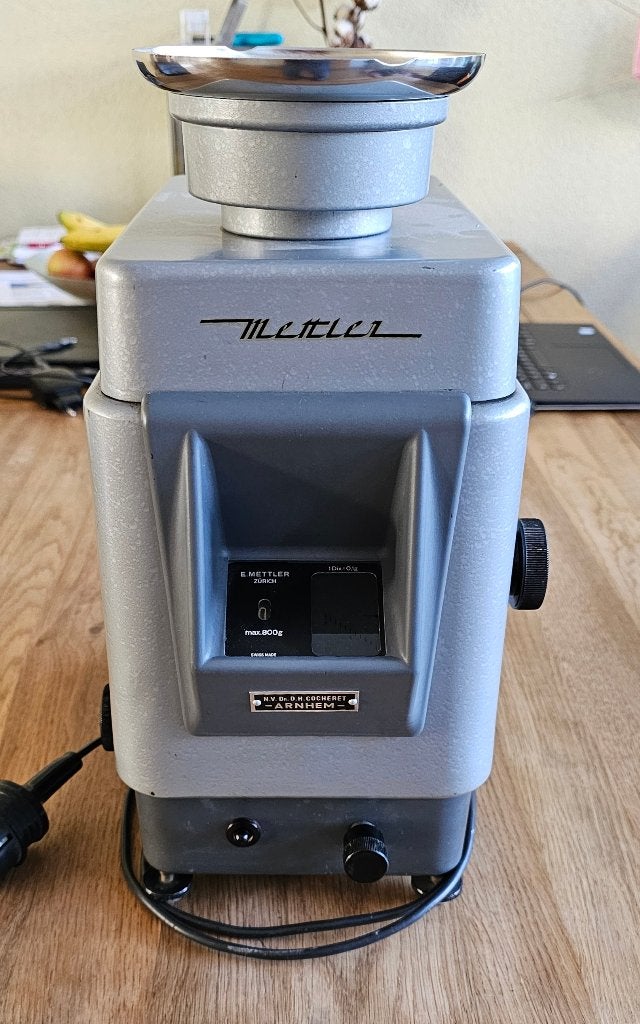 Mettler mechanische weegschaal tot 800gram, type K&T, Ophalen, Gebruikt, Precisieweegschaal, Minder dan 50 kg