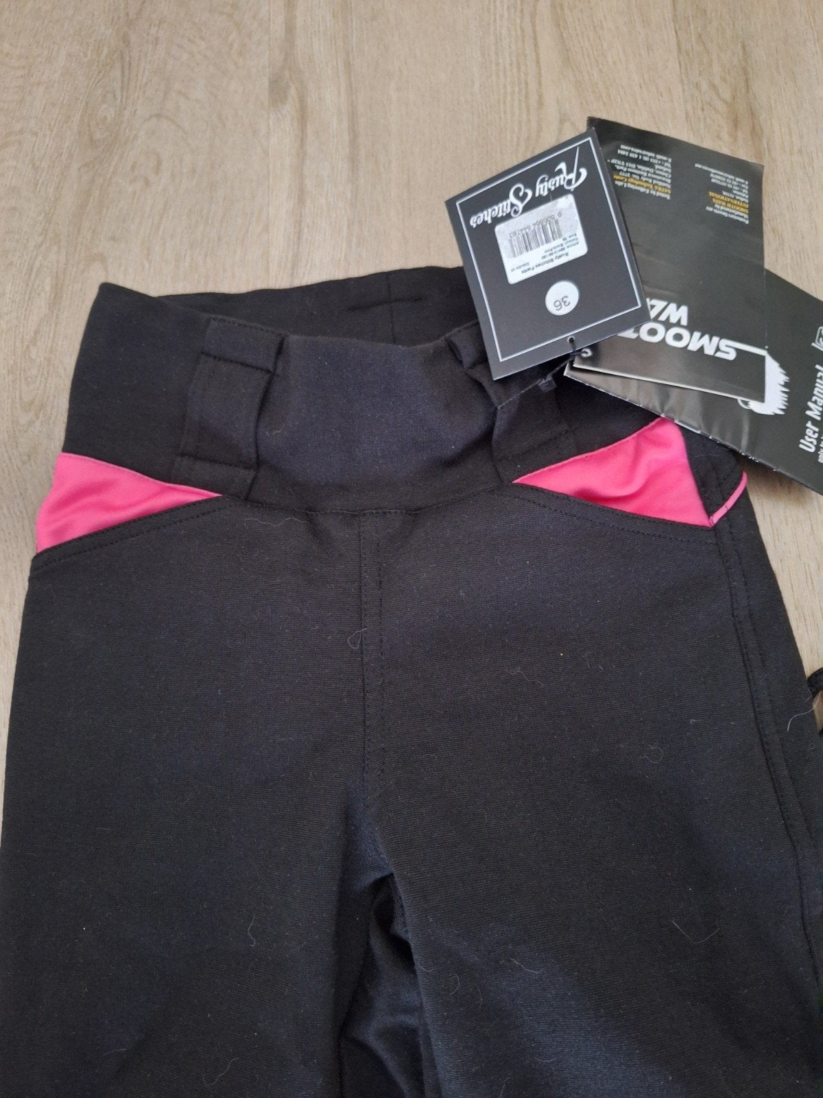 Nieuwe Dames Motorbroek Rusty Stitches Zwart/Roze - Maat XS, Rusty Stitches, Broek | textiel, Dames, Ophalen