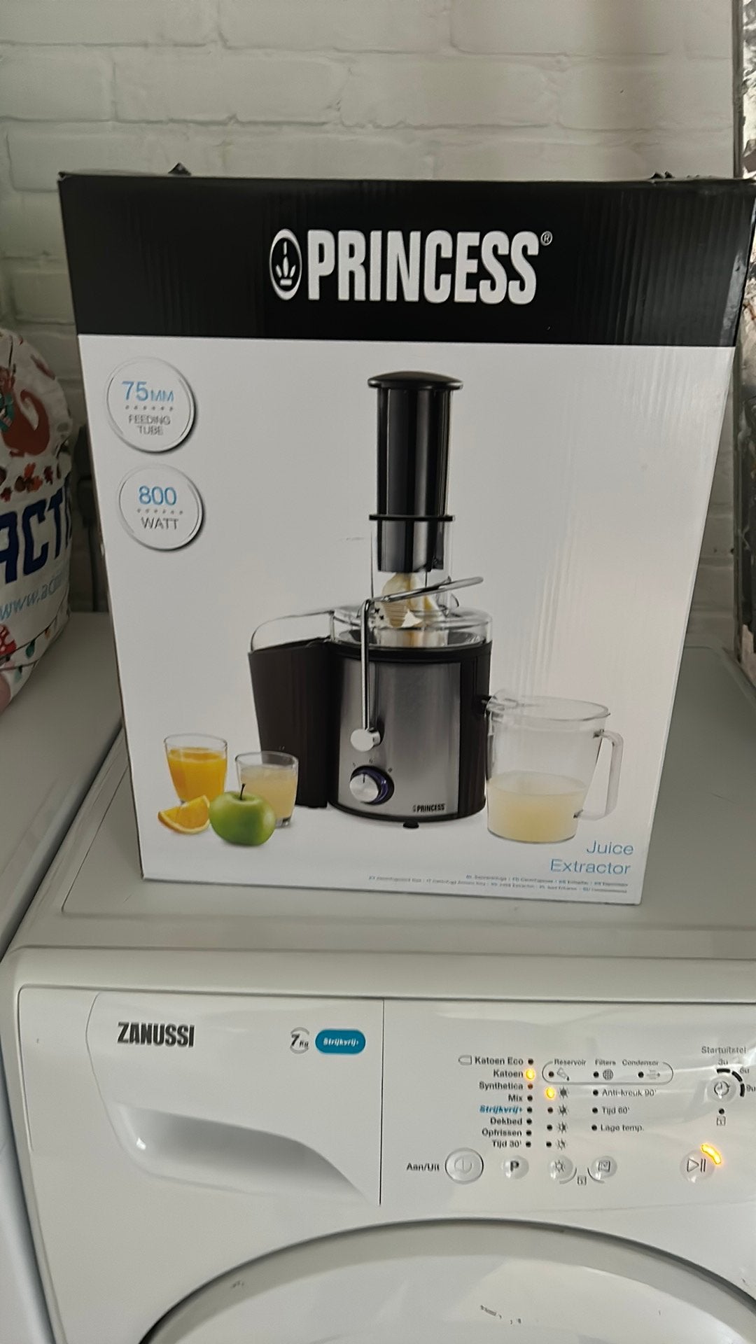 Juice extractor, Ophalen, Zo goed als nieuw