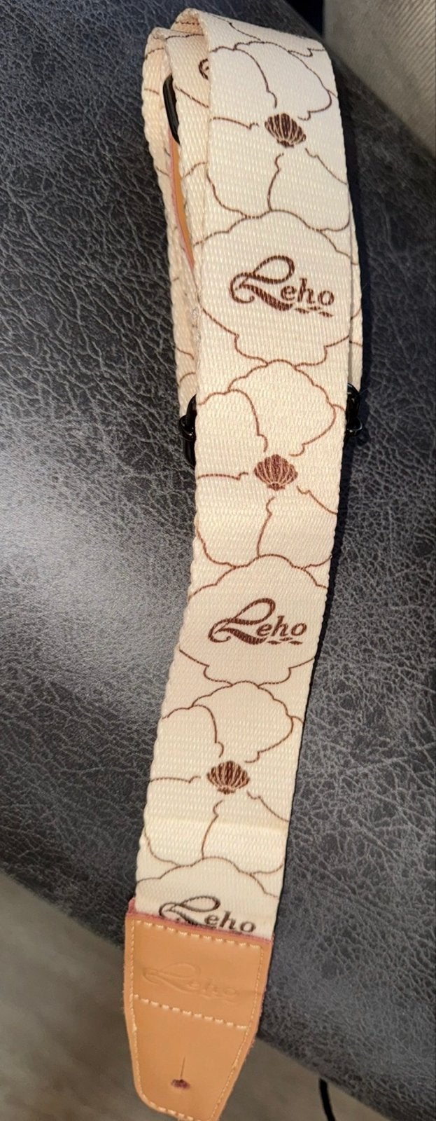 Leho Ukulele Riem (Artists Blossoms Beige) Nieuw, Muziek en Instrumenten, Ophalen of Verzenden, Nieuw