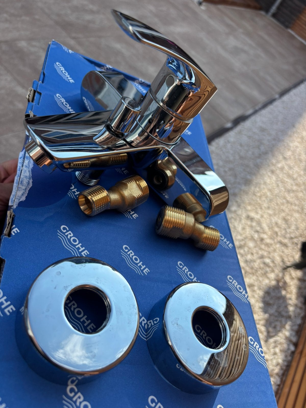 Grohe badmengrkraan nieuw, Ophalen of Verzenden, Zo goed als nieuw, Bad