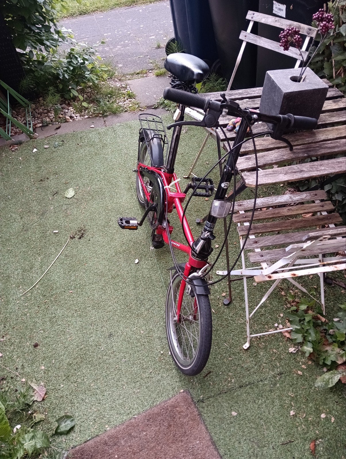 Batavus opvouwbare fiets, rood, 20 inch wielen, Ophalen of Verzenden