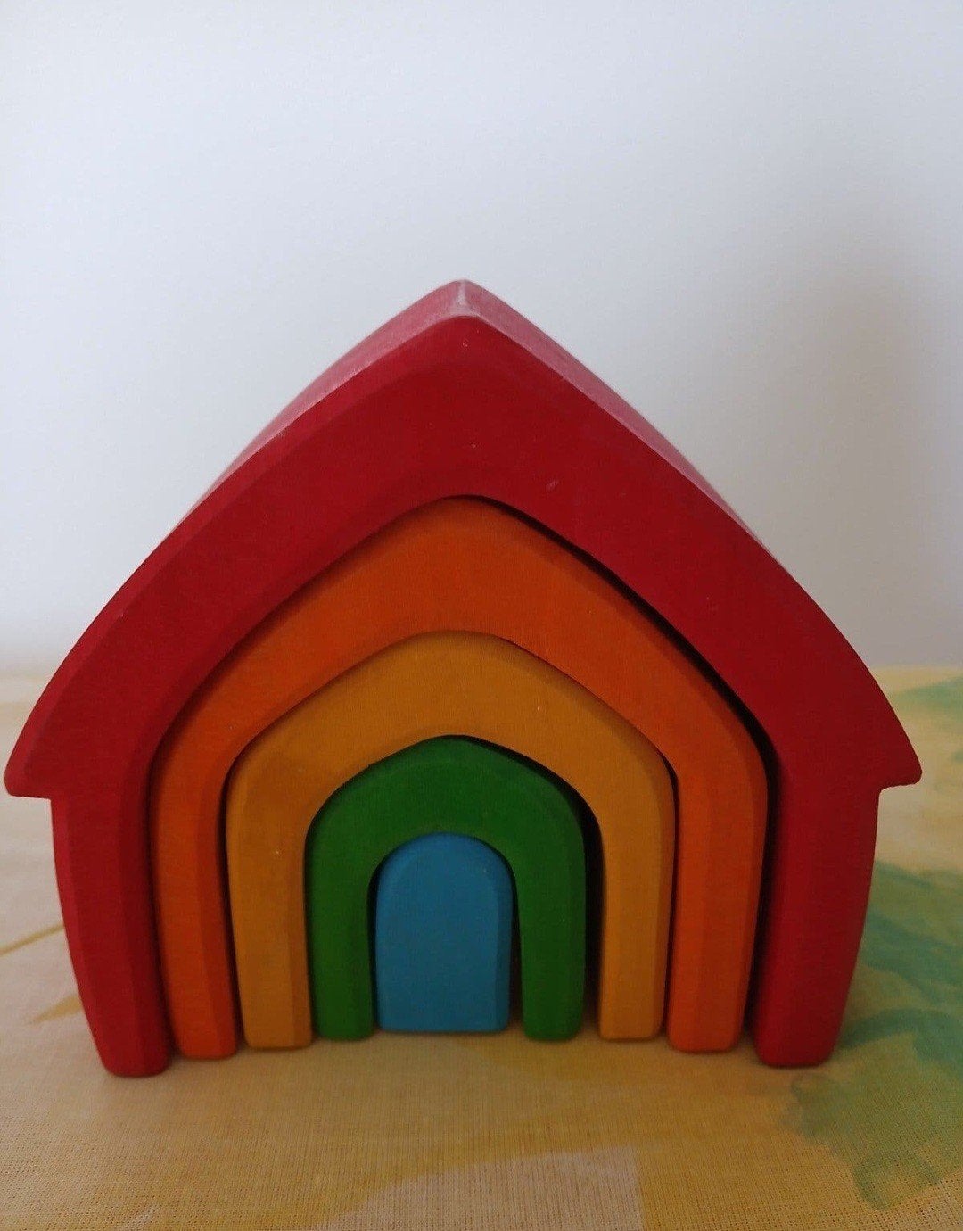 Grimm's Huis Regenboog Stapelblokken, Ophalen, Gebruikt, Overige typen