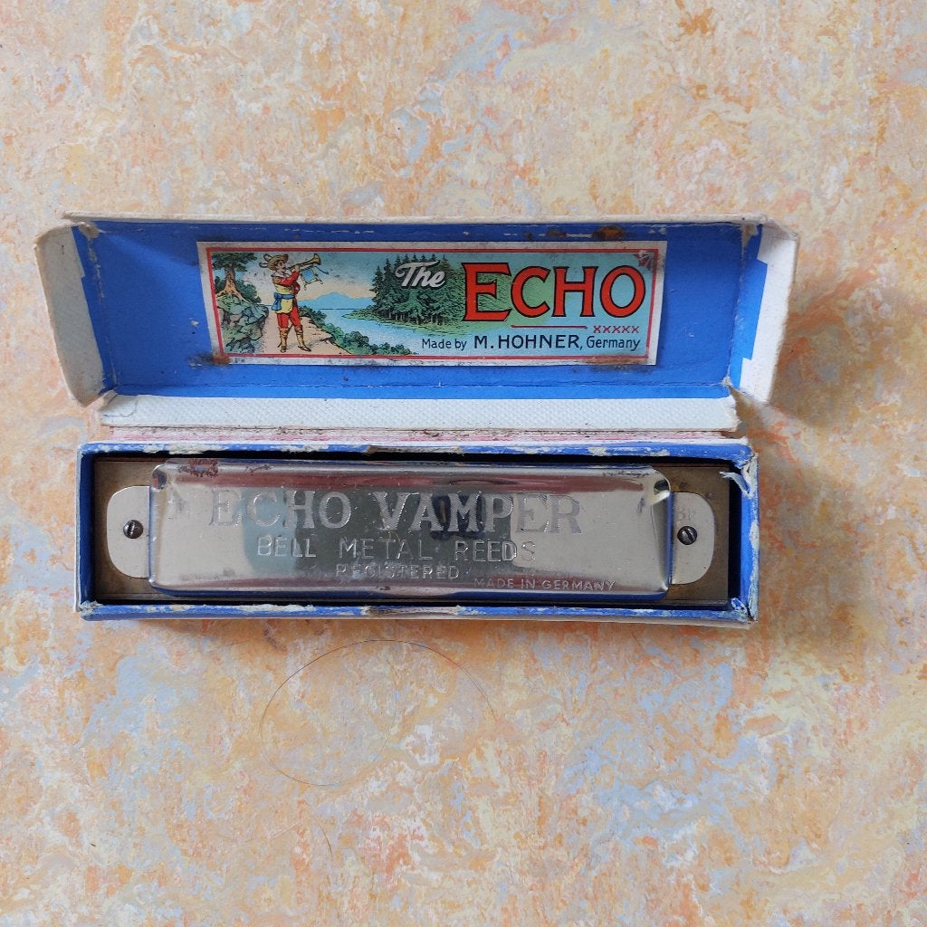 Mondharmonica  in Bmol, Ophalen