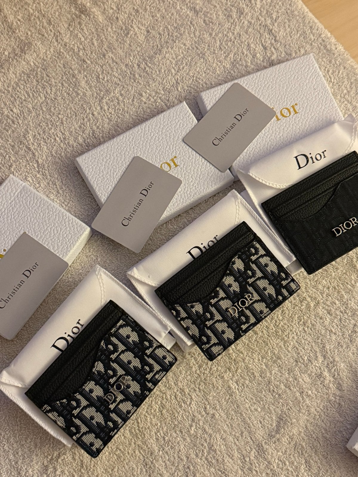 Dior Portemonnees - Stijlvolle en Luxe Accessoires, Overige merken, Zwart, Nieuw, Ophalen of Verzenden