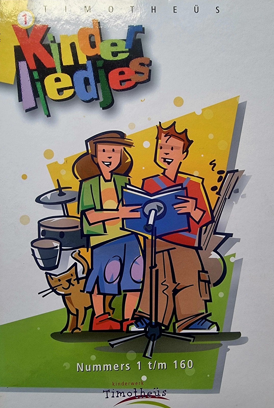 Kinderliedjes Timotheüs deel 1 Nummers 1 t/m 160 Sch10, Muziek en Instrumenten, Bladmuziek, Verzenden, Zo goed als nieuw, Thema