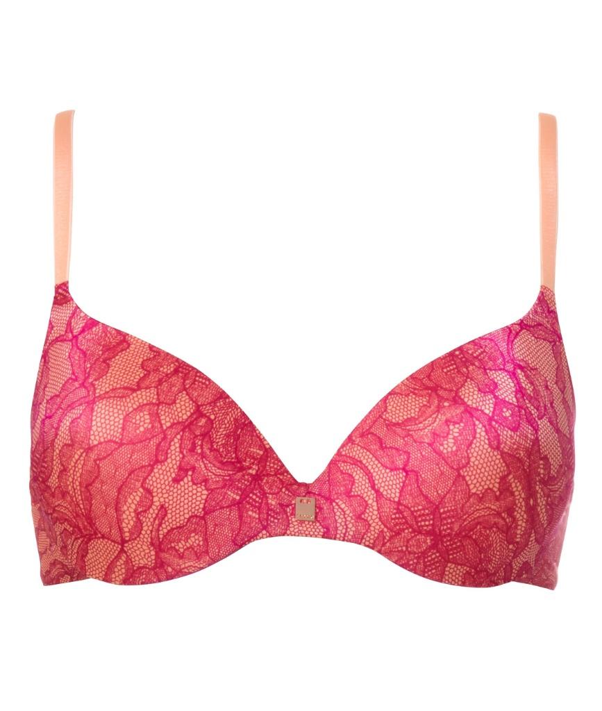 Roze Sapph push BH beha in kanten print met beugels 80C, Sapph, Ophalen of Verzenden, Roze, BH