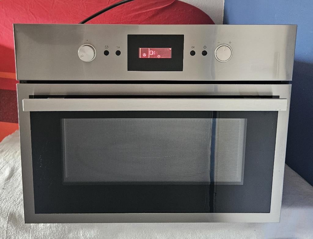 Inbouw combi magnetron van IKEA MWP R00 SA (RAFFINERAD), Ophalen, Combimagnetron, Gebruikt, Inbouw