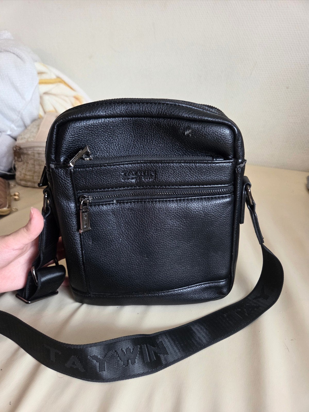 Unisex taywin original style bag, Ophalen of Verzenden, Gebruikt, Zwart, Overige merken