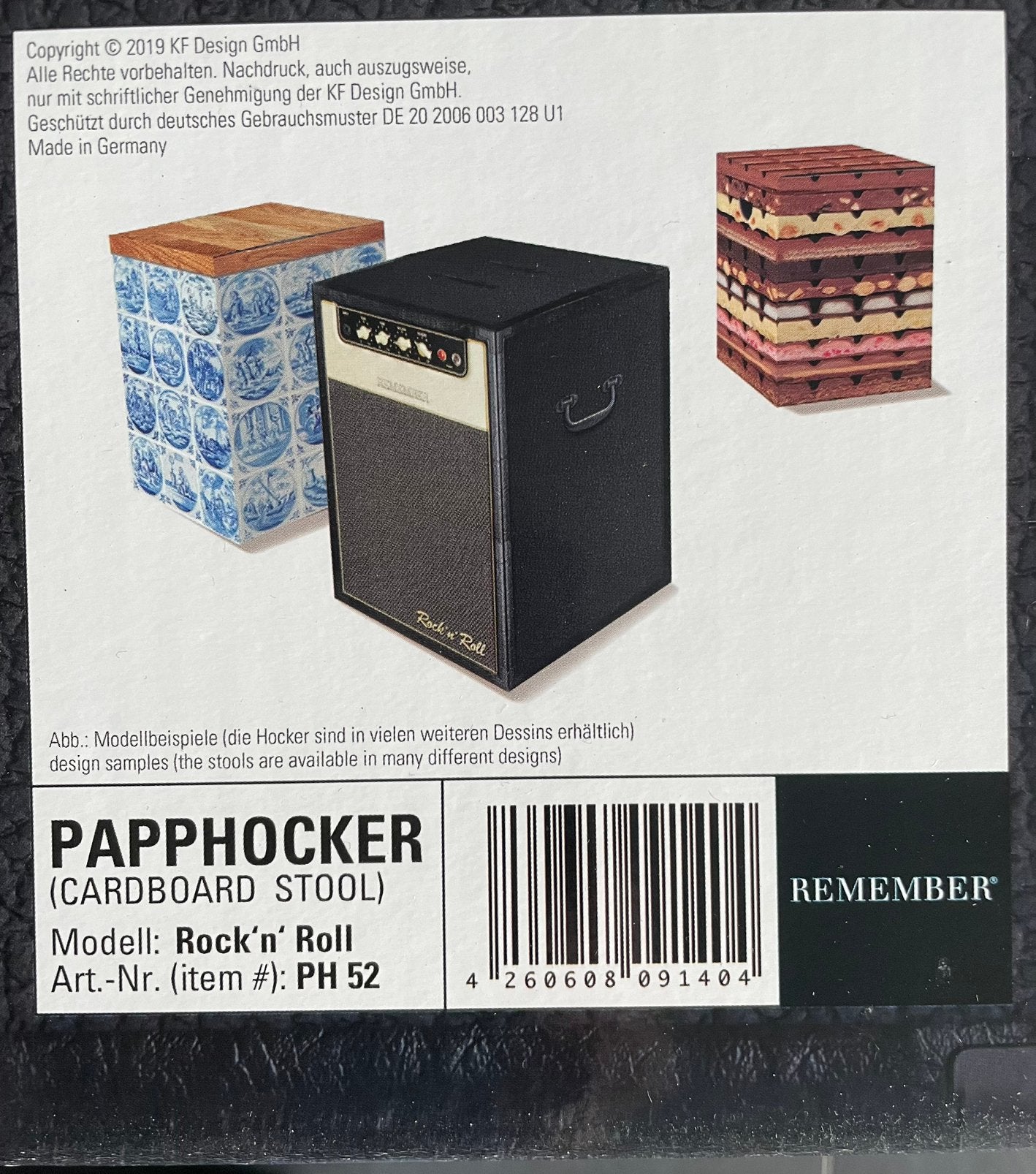 Binnenkort een  - 4 kartonnen krukjes - merk REMEMBER, Ophalen, Zo goed als nieuw, Overige materialen