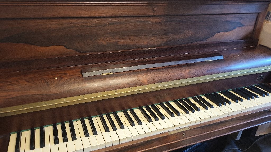 Pleyel Antiek Brocante Piano Decoratie Restauratieproject, Ophalen, Gebruikt, Bruin, Piano