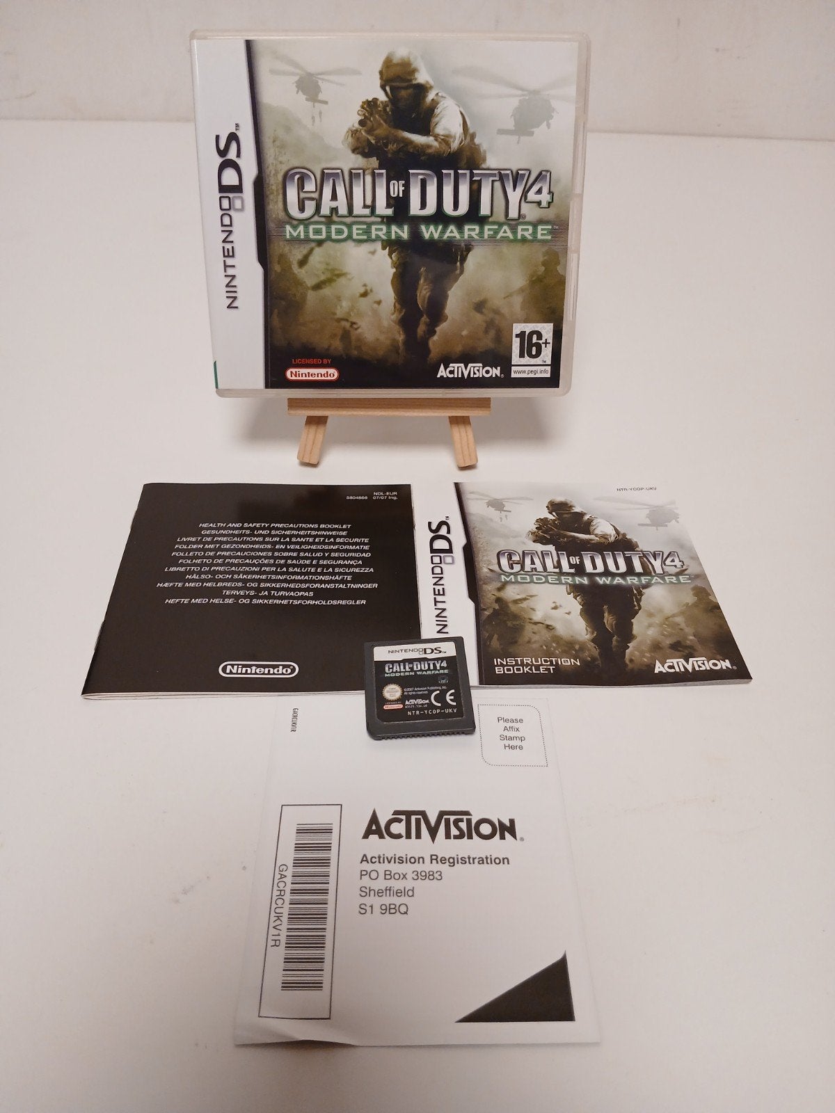 Call of duty 4 nintendo ds, Spelcomputers en Games, Games | Nintendo DS, 1 speler, Ophalen of Verzenden, Zo goed als nieuw, Vanaf 3 jaar