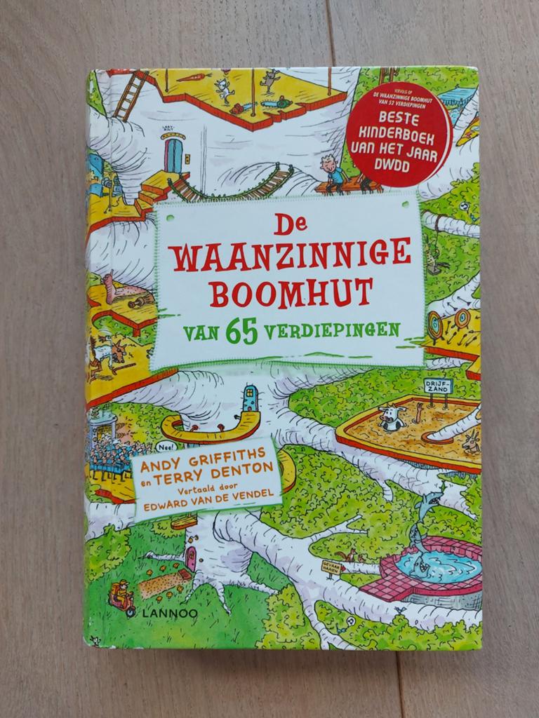 De waanzinnige boomhut van 65 verdiepingen, Boeken, Ophalen of Verzenden, Zo goed als nieuw, Andy Griffiths en Terry Denton, Fictie