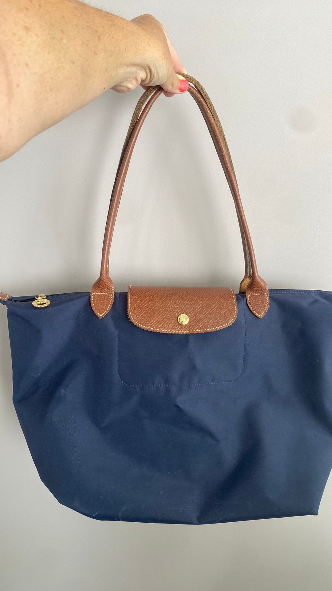 Longchamp tas maat m, Ophalen of Verzenden, Zo goed als nieuw, Handtas