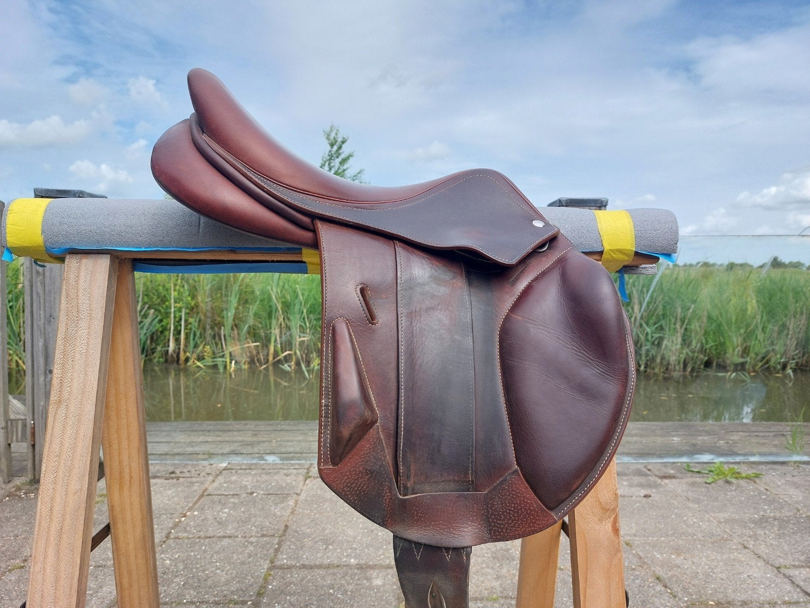 Springzadel 16 inch., Ophalen, Springen