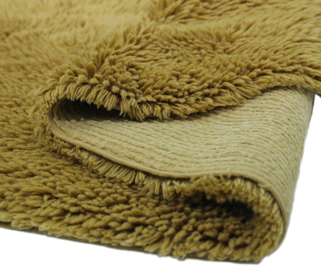 by fonQ Fuzz Vloerkleed Ø 200 cm - Olijfgroen | Van €199, nu, Byfonq, Byfonq, Ophalen of Verzenden, 200 cm of meer
