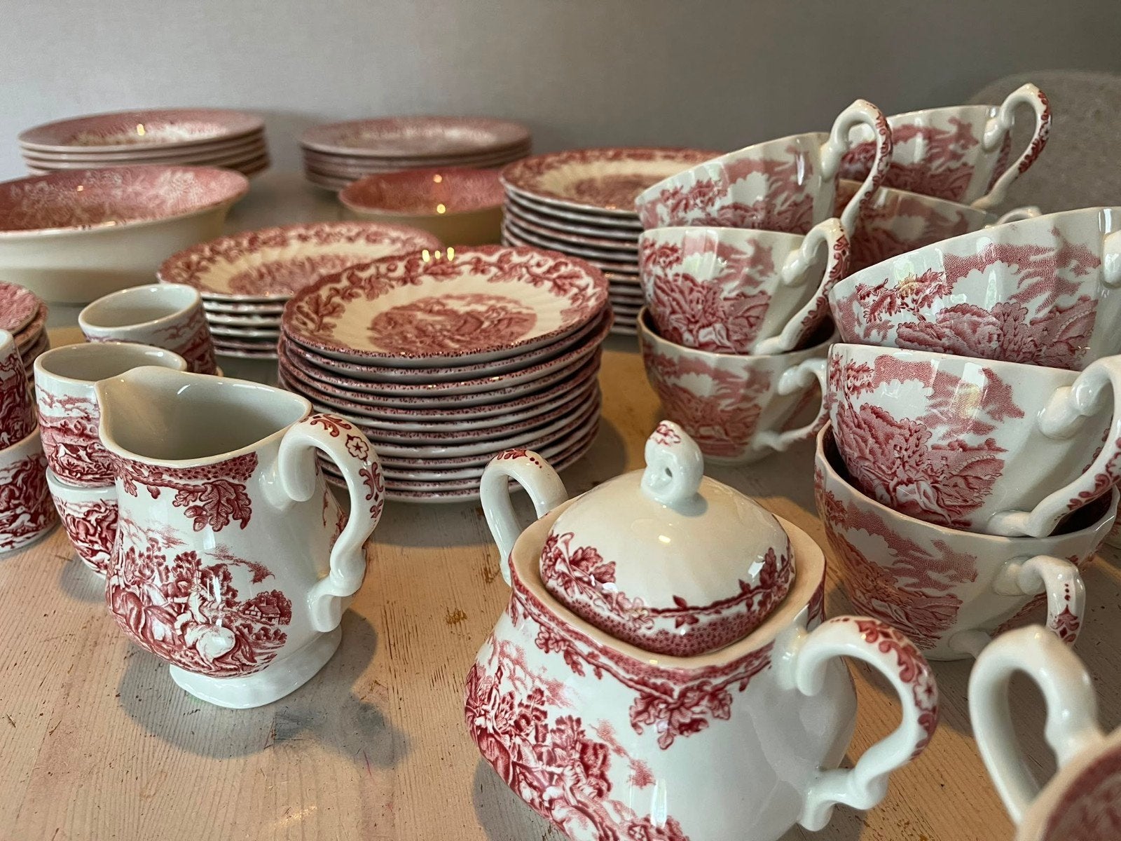 Prachtige set Engels Myott servies, Ophalen